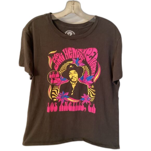 THE JIMI HENDRIX EXPERIENCE LOS ANGELES CA WOMENS XL SHORT SLEEVE T SHIRT - Picture 1 of 4